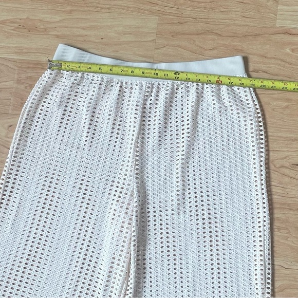 Shade & Shore Cream Crochet Woman’s Cover Up Pants Size XL NWOT! - Picture 4 of 6